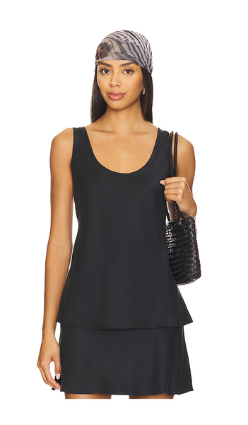  Eaves Nico Silk Tank In Black. Size S. Also In L. 