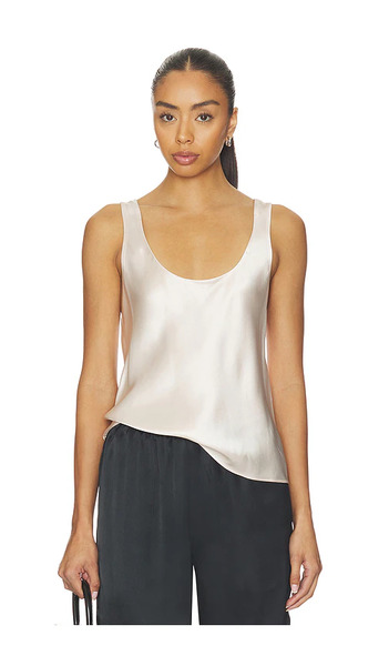  Eaves Nico Silk Tank In Blush. Size S. Also In L, Xl. 