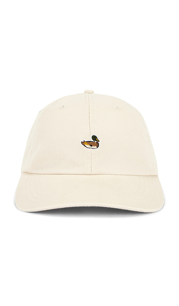  Edmmond Studios Duck Cap In Cream. 