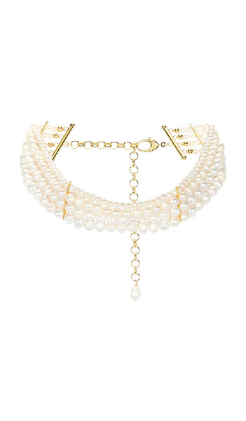  Eliou Camille Necklace In Ivory. 