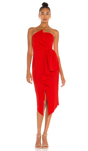  Elliatt Reception Dress In Red. Size S. Also In Xs. 