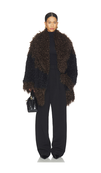  Entire Studios Juno Coat In Brown,black. Size Xs/s. Also In M/l, Xl/xxl. 