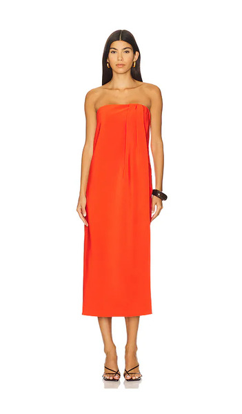  Et Ochs Anika Dress In Red. Size 2. Also In 12. 