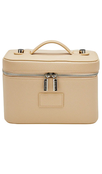  Etoile Collective Mini Vanity Case In Tan. 