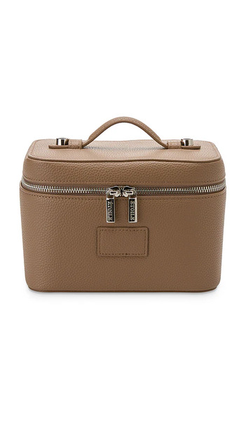  Etoile Collective X Revolve Mini Vanity Case In Brown. 