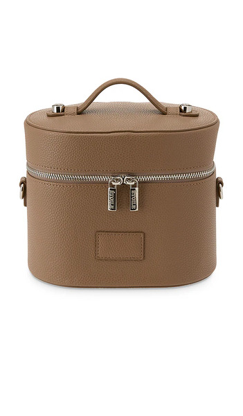  Etoile Collective X Revolve Oval Toiletry Case In Brown. 