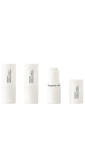  Evolvetogether Hydrating Lip Balm Mini Set In White. 