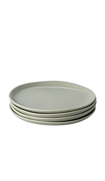 Fable Dessert Plates In Green. 