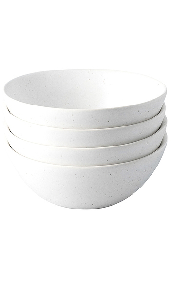  Fable The Breakfast Bowls Set Of 4 In White. 
