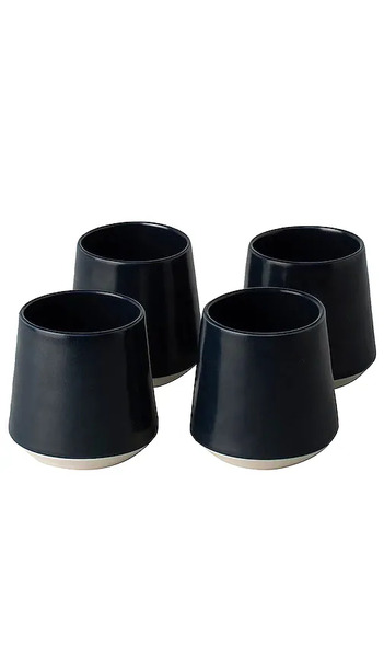 Fable The Cups Set Of 4 In Navy. 