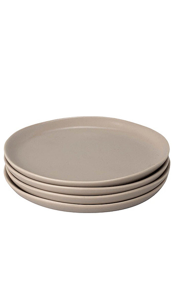  Fable The Dessert Plates Set Of 4 In Taupe. 