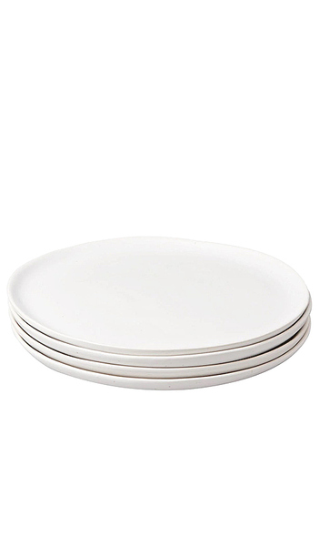  Fable The Dinner Plates Set Of 4 In White. 
