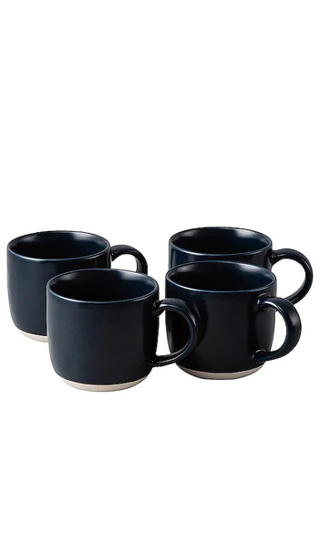  Fable The Mugs Set Of 4 In Navy. 