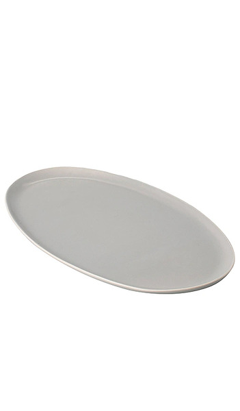  Fable The Oval Serving Platter In Grey. 