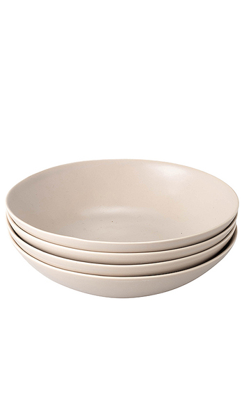  Fable The Pasta Bowls Set Of 4i N Desert Taupe In Taupe. 