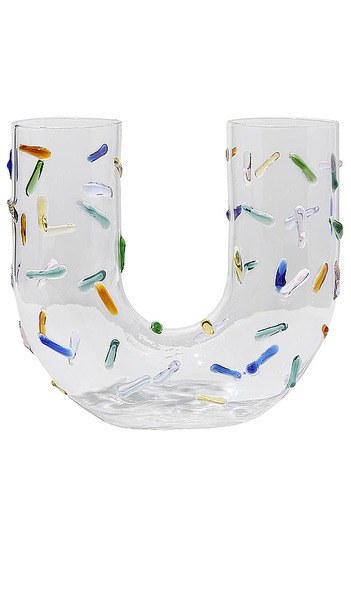 Fazeek Confetti Vase In Neutral. 