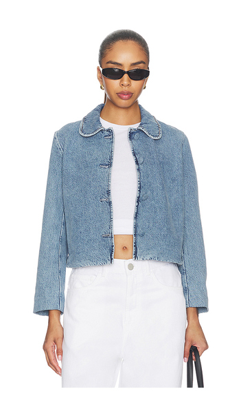  Frame The Palm Jacket In Blue. Size Xs. Also In S, L, M. 