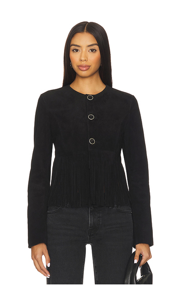  Frame The Saddle Jacket In Black. Size 0. Also In 4, 6. 