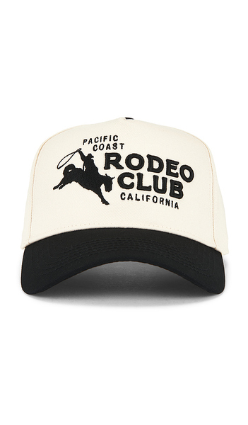  Friday Feelin Rodeo Club Trucker Hat In Cream. 