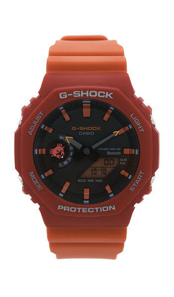  G-shock Charles Darwin Foundation Gab2100 Series Watch In Red. 