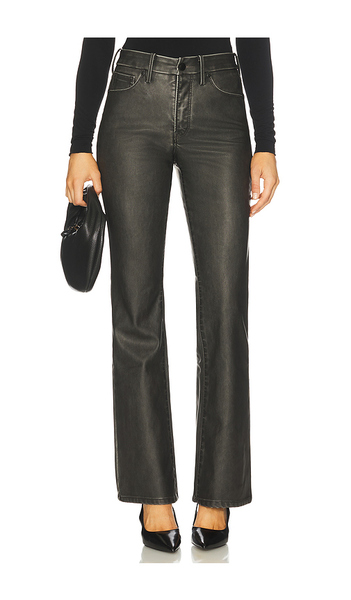  Good American Good Classic Bootcut Faux Leather Pants In Black. Size 0. Also In 2, 4, 6, 8, 10, 12, 14, 16, 22, 24. 