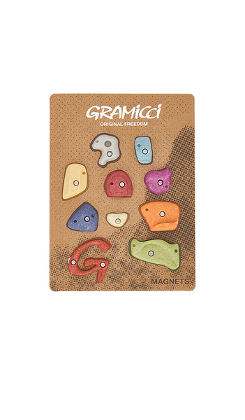  Gramicci Climbing Holds Magnets In Red,green. 
