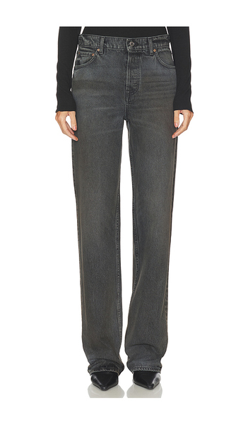  Grlfrnd Bella Cinch Low Rise Boyfriend In Grey. Size 25. Also In 23, 24, 26, 27, 28, 29, 30, 31, 32. 