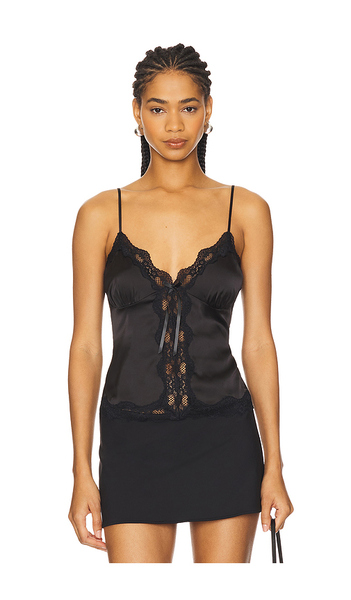  Guizio Blair Top In Black. Size M. Also In L, Xl. 