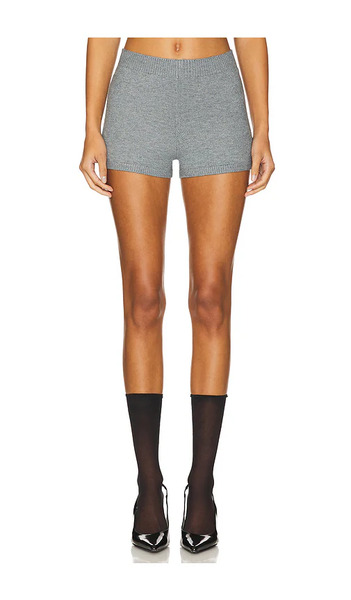  Guizio Calesia Knit Shorts In Grey. Size S. Also In Xxs, M. 
