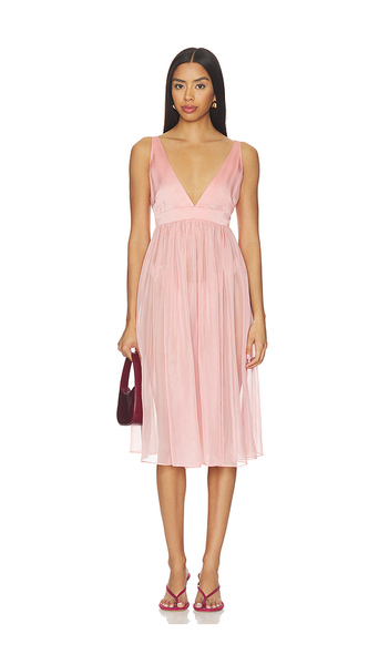  Guizio Fiora Dress In Pink. Size Xxs. Also In Xs, S, M, L. 