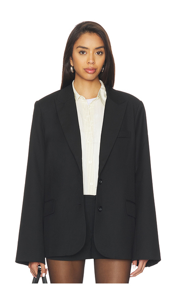  Guizio Oversized Blazer In Black. Size M. Also In Xl, Xxl. 