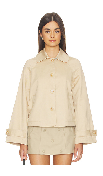  Guizio Romeo Trench In Tan. Size Xs. Also In M. 