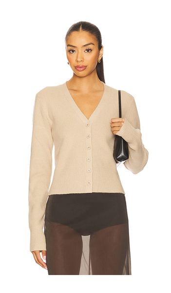  Guizio X Revolve Camelie Cardigan In Taupe. Size Xs. Also In S, M, L, Xl. 