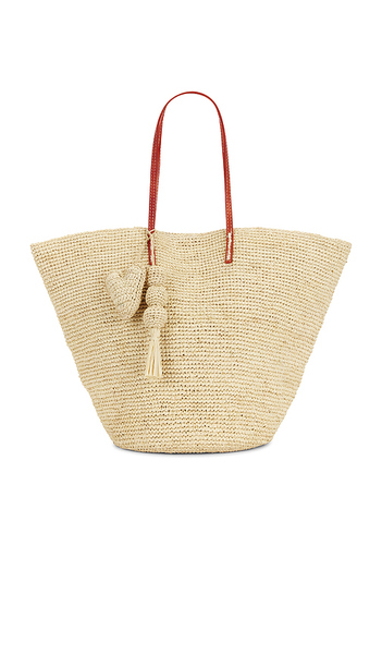 Hat Attack Mary Tote Bag In Neutral. 