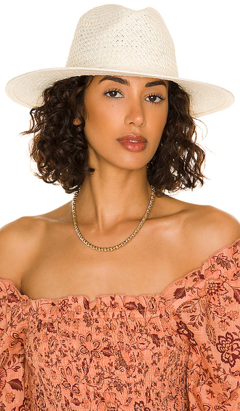  Hat Attack Vented Luxe Packable Hat In White. 
