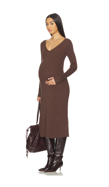  Hatch The Dasha Dress In Chocolate. Size 2. Also In 4, 3. 