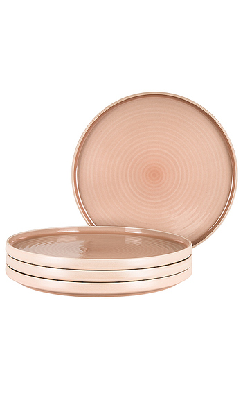  Hawkins New York Essential Dinner Plate Set Of 4 In Blush. 