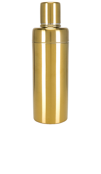  Hawkins New York Simple Cocktail Shaker In Metallic Gold. 