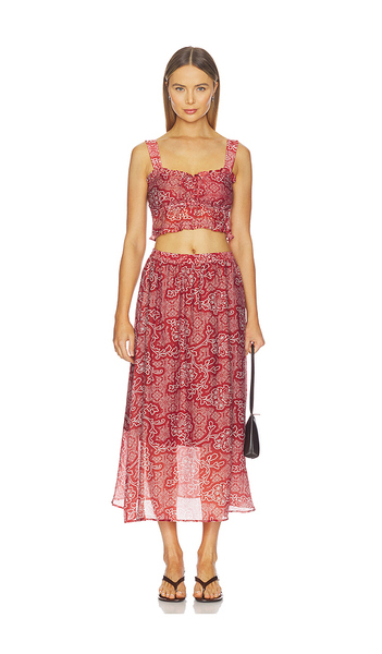  Heartloom Emma Set In Rust. Size Xs. Also In S, M, L, Xl. 