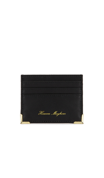  Heaven Mayhem Cardholder In Black. 