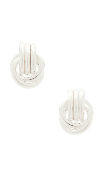  Heaven Mayhem Micro Knot In Metallic Silver. 