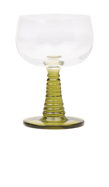  Here's How The Romy Wine Glass Set Of 2 In Olive. 