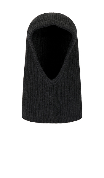 Herskind Calvin Pure Cashmere Balaclava In Grey. 