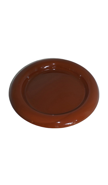  Huegah Home Chub Plate In Brown. 