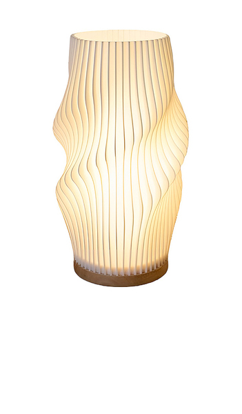  Huegah Home Rowa Table Lamp In White. 