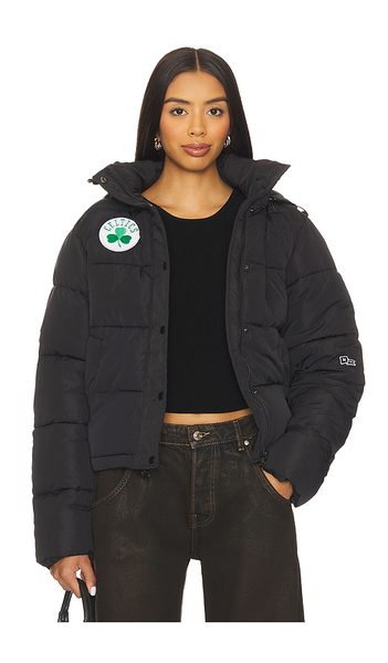  Hype And Vice Boston Celtics Puffer Jacket In Black. Size S. Also In Xs. 
