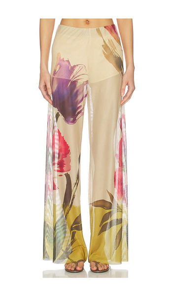  Jbq Coast Pant In Yellow,red. Size S. Also In L. 