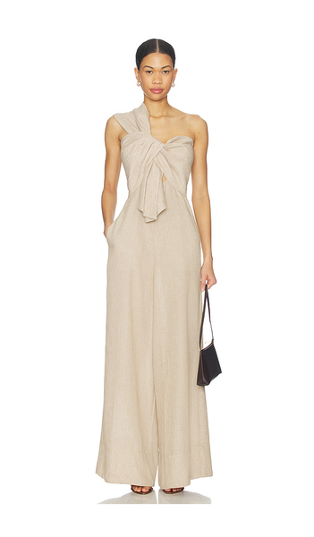  Jbq Eden Jumpsuit In Tan. Size S. Also In Xs. 