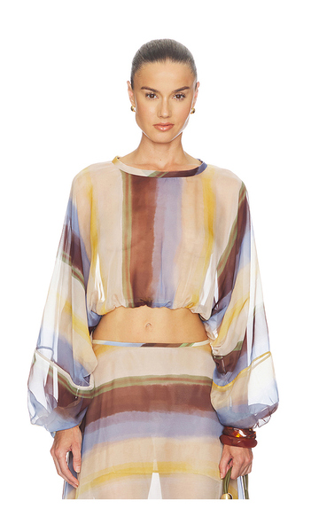  Jbq Elise Top In Lemon,chocolate. Size Xs. Also In Xl. 