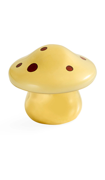  Jonathan Adler Brass Mushroom Small Box In Yellow. 